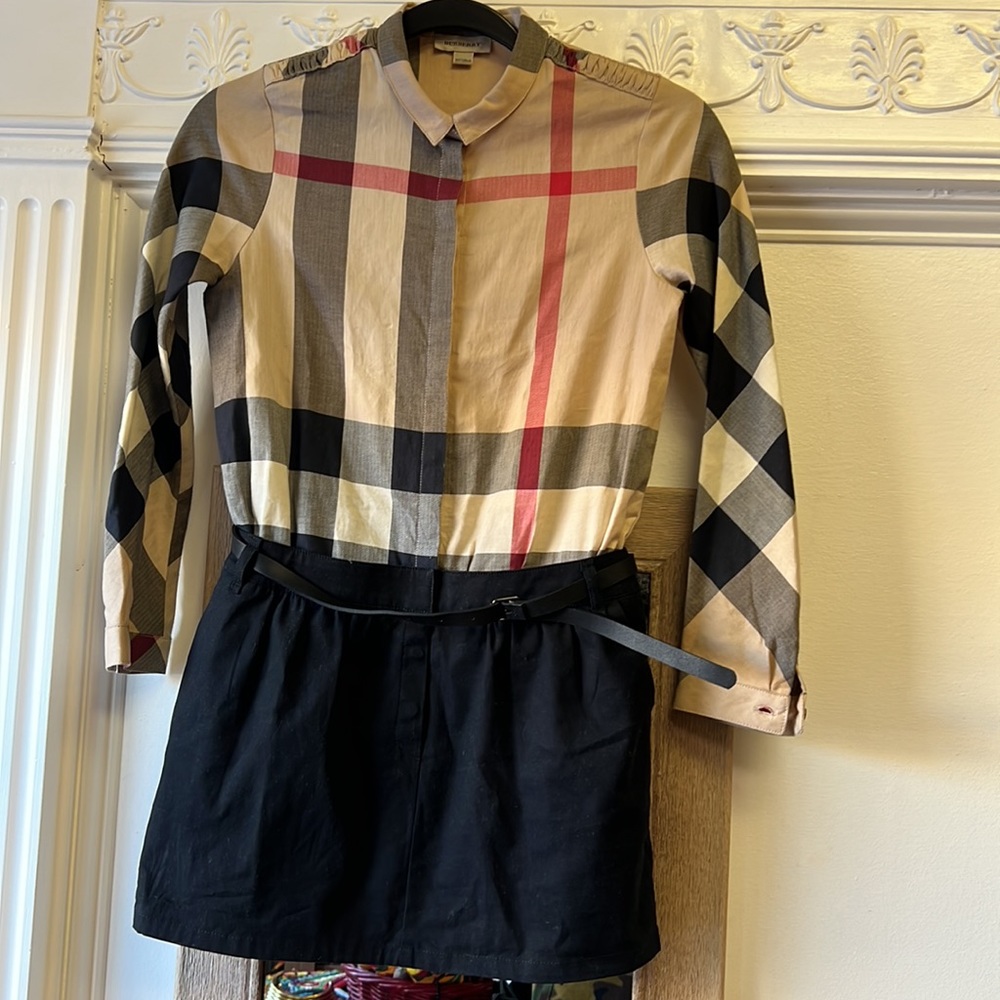 Burberry little girl dress